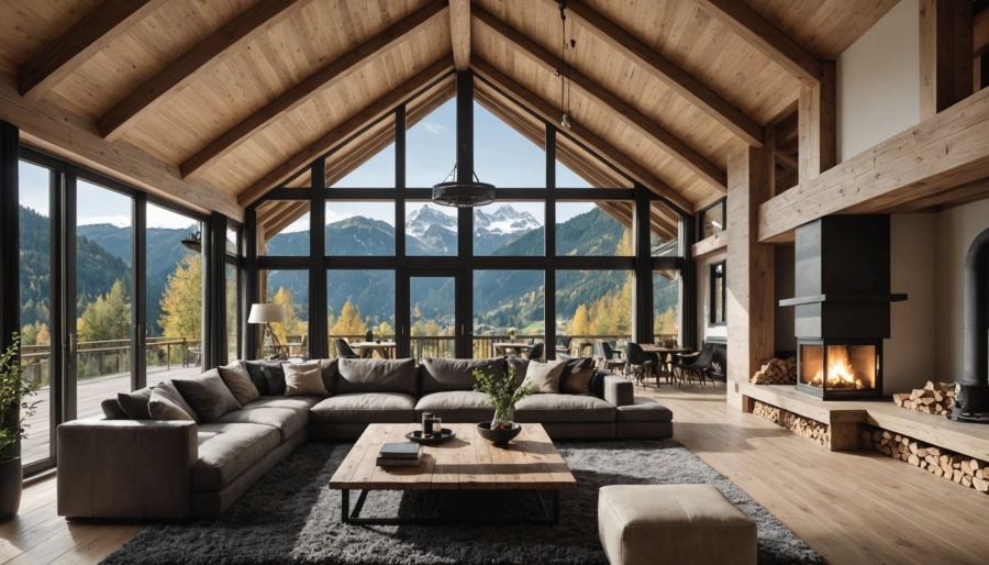 Inside a morzine chalet: how traditional alpine architecture meets contemporary living